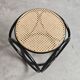 Art Nouveau stool in bent wood and caning by Mundus, 1920s