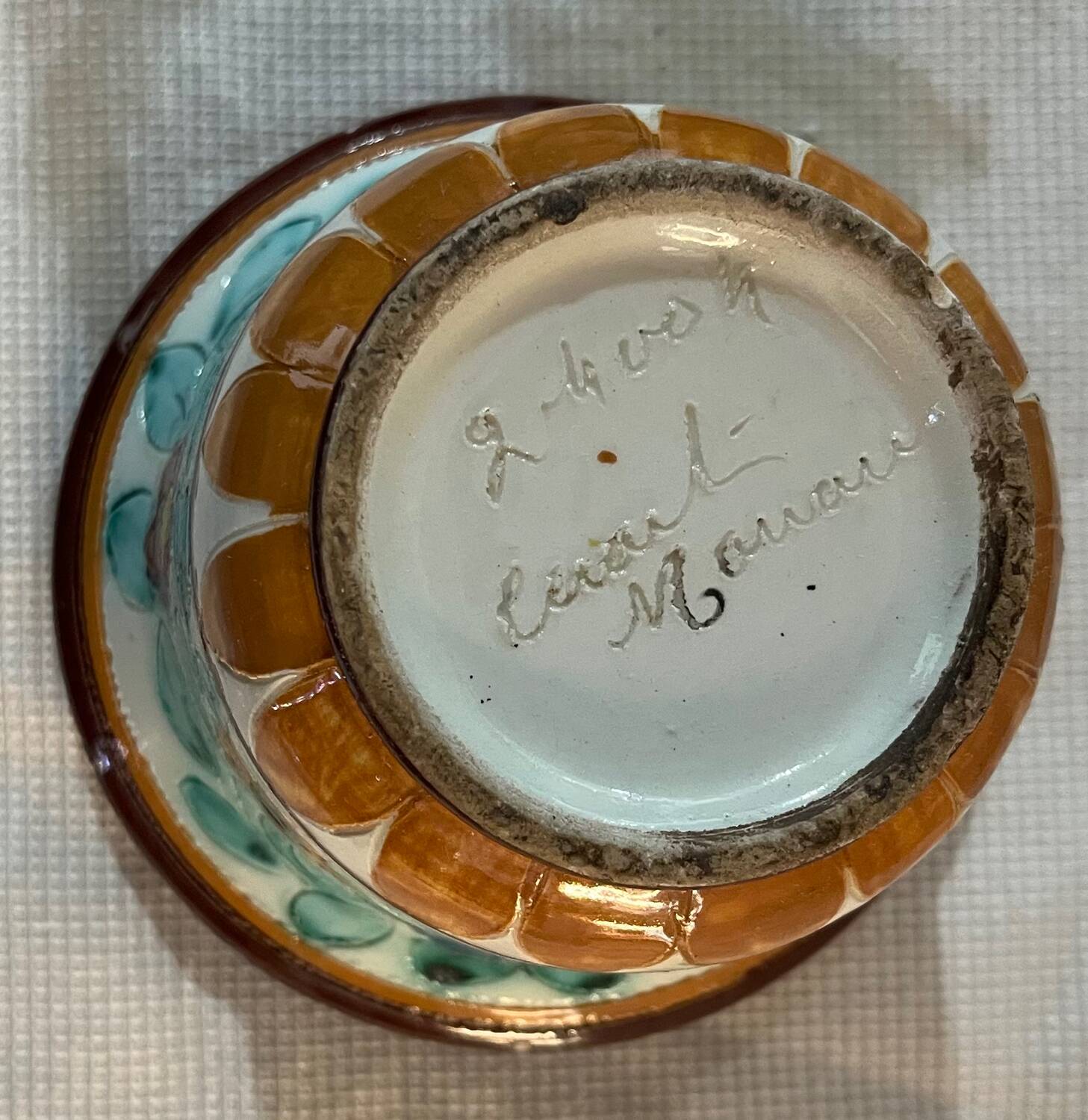 Ceramic flower pot cover