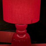 Vintage red double-ignition lamp