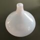 Vase drop pink opaline