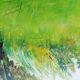 Huile sur toile lac en automne