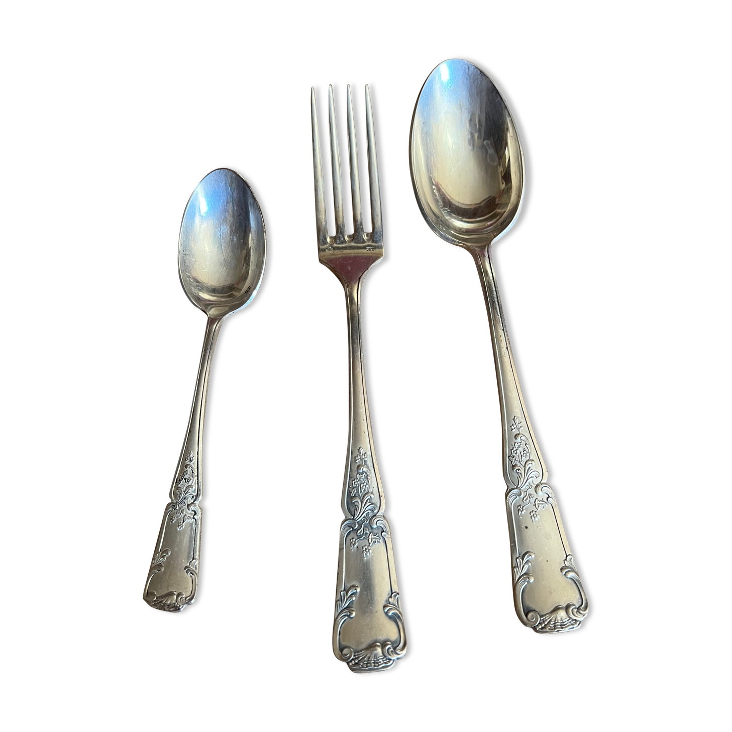 Silver cutlery