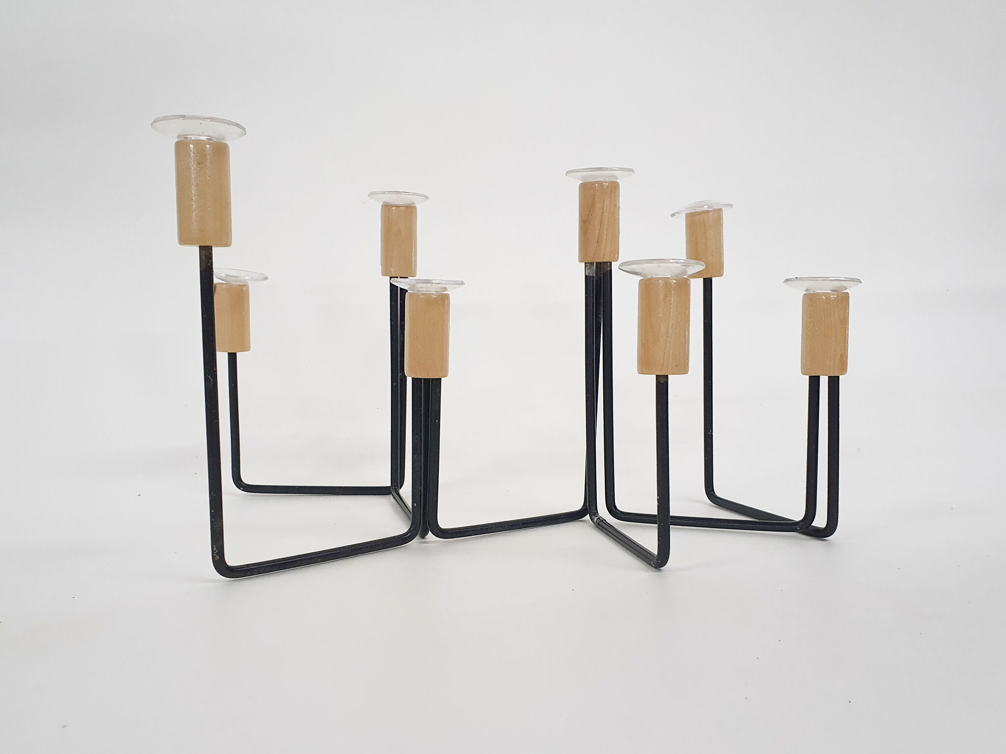 Adjustable candle holder by Vefa, The Netherlands 1950's