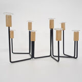 Adjustable candle holder by Vefa, The Netherlands 1950's