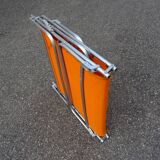 Vintage folding lounge chair