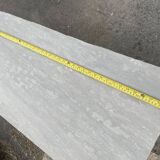 Garden table foot cast iron stone tray