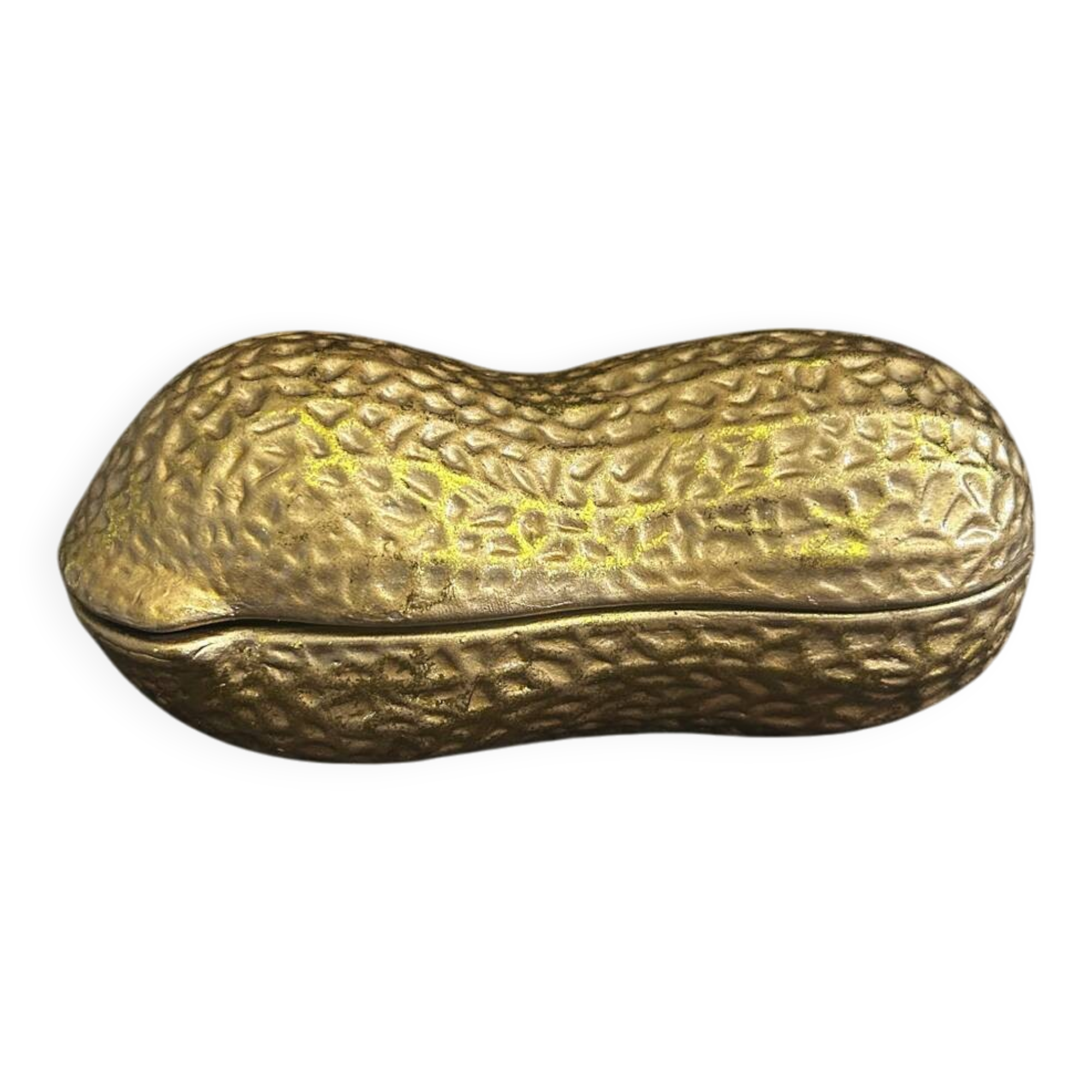 Vintage 1960s-70s ceramic peanut box