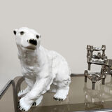 Vintage large porcelain polar bear Royal Dux