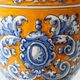 Vintage Talavera Table Lamp, Hand-Painted Ceramic, Spain