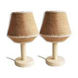 Paire de lampes
