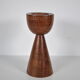 Teak candle holder 1970