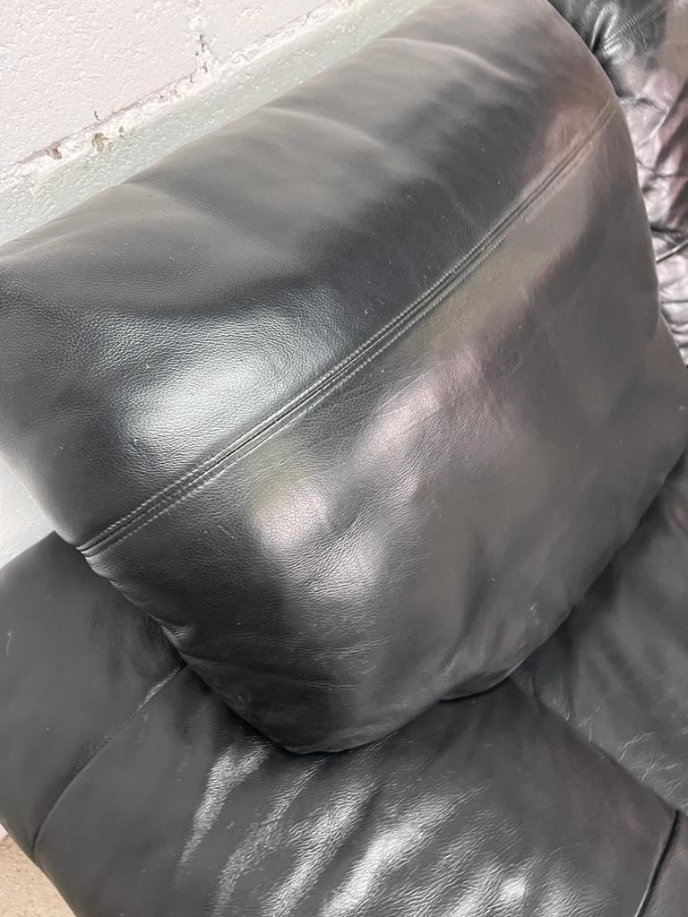 Cuir vintage canapé Rolf Benz