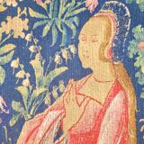 Tapestry of a gallant scene