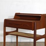 Danish teak side or bedside table from the 1960s.