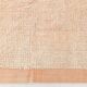 8x10 Pale Orange Beige Handmade Vintage Oushak Rug