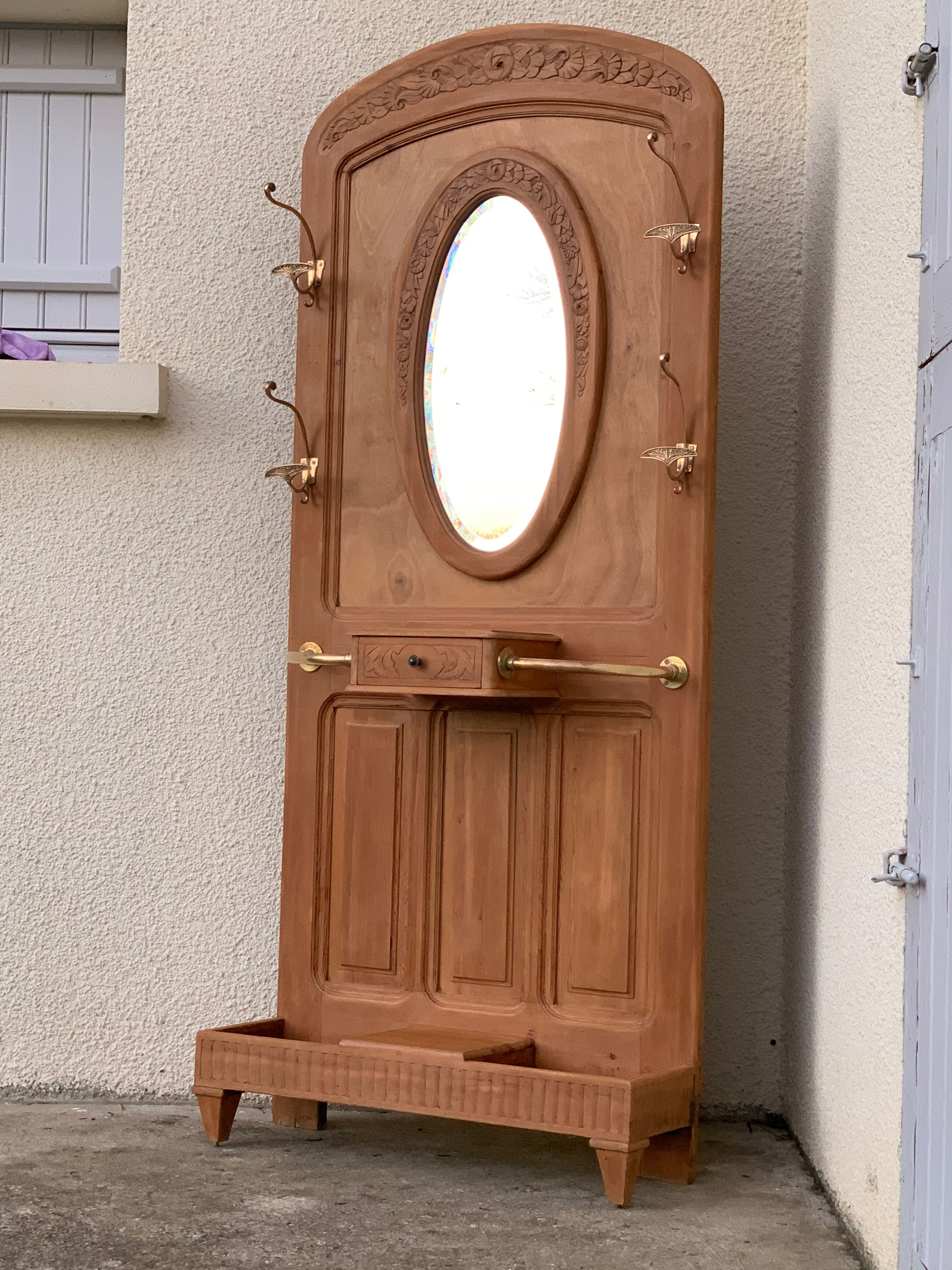 Vestiaire Art déco Noyer 1920