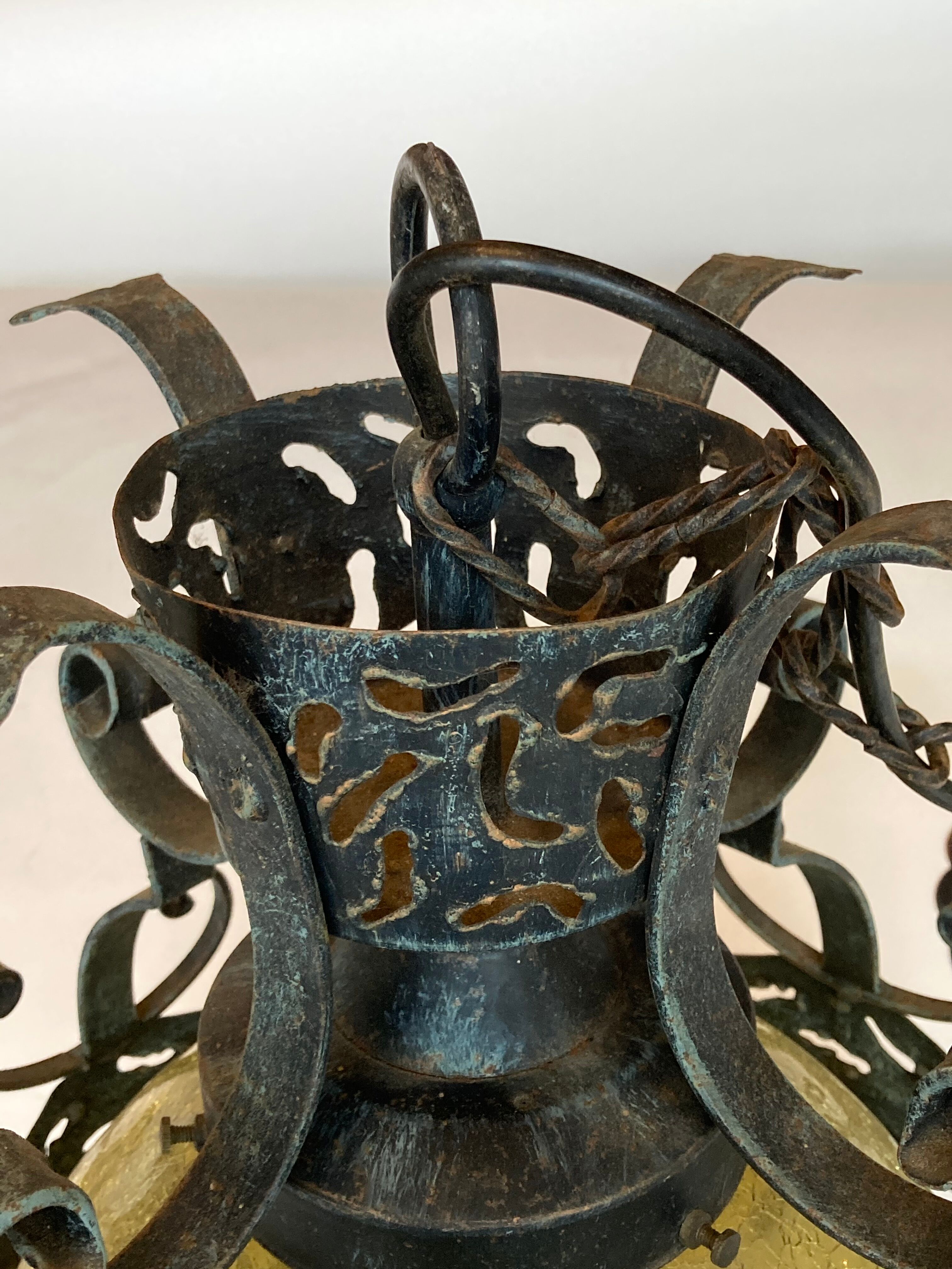 Paire de lampes hollandaises brutalistes