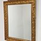Miroir ancien en bois doré, style néoclassique, 19ème siècle