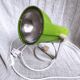Apple green vintage metal table lamp