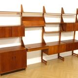 Teak "system" library, sweden, 1960