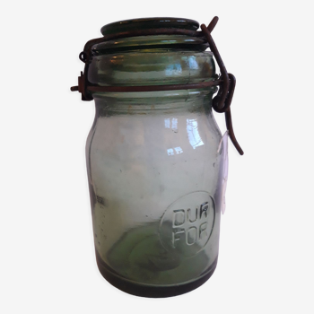 durfor glass jar 1/2 liter