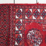 Tapis vintage fait main Afghan Ersari 62cm x 88cm (1970s) en laine