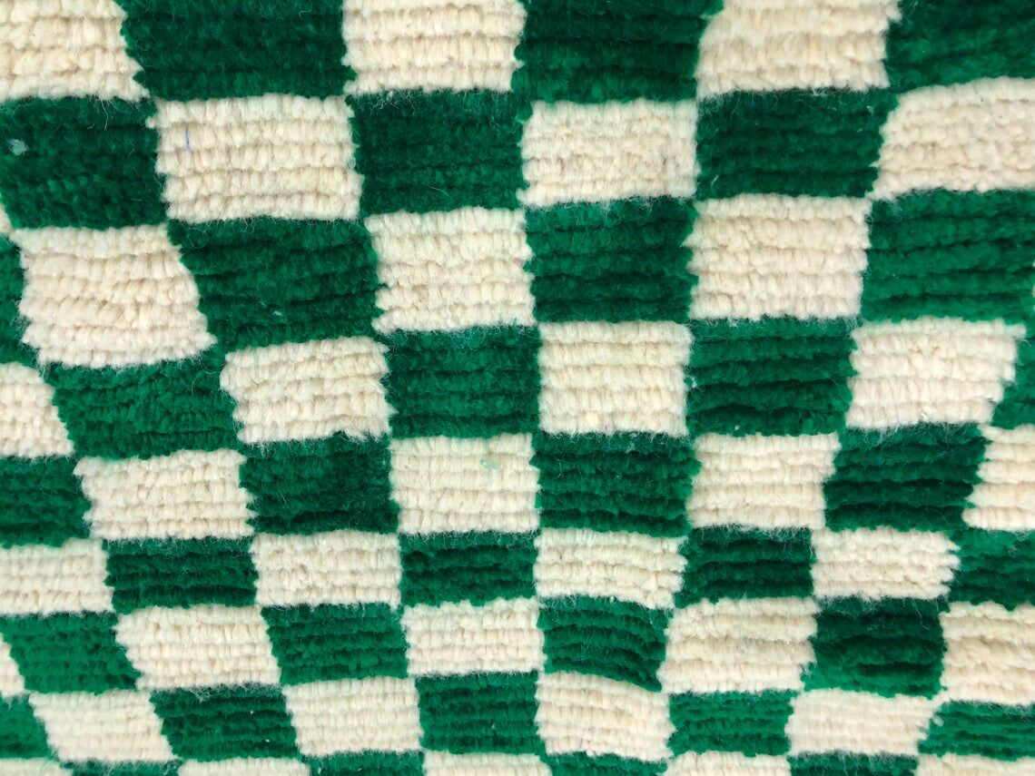 Moroccan Checkered runner roars 150x200cm