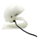 Lampe Bugia iGuzzini années 70 design italien Space Age