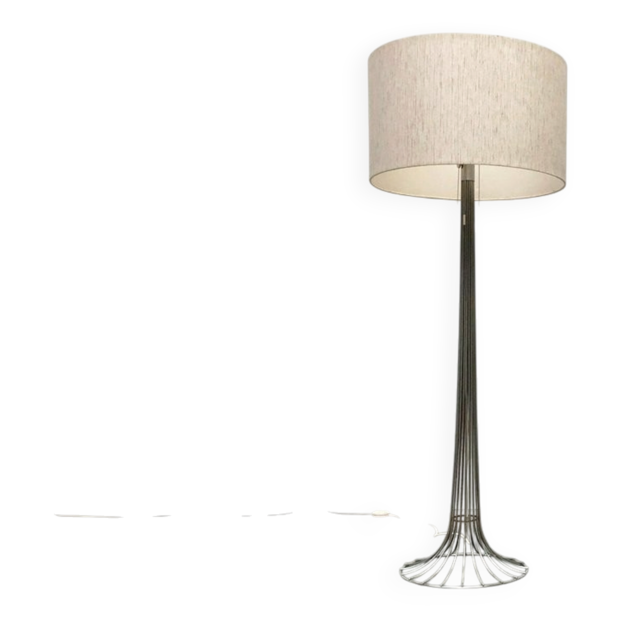 Mid-century Space Age floor lamp by Kinkeldey, 1960s.