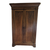 Walnut Massif. Louis Philippe period wardrobe.
