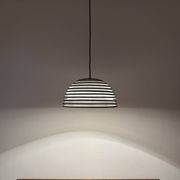 Chromed 1970s Pendant Lamp by Kazuo Motozawa for Staff