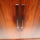 Buffet haut / buffet haut vintage en palissandre de haute qualité fabriqué dans les années 60