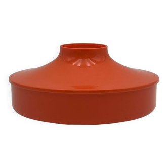 Space Age Orange UFO Jar Luigi Massoni for Guzzini, 1960s