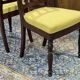 Pair of French mahogany chairs late 19th century