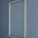 Vintage wall mirror by Deknudt, Belgium 1970
