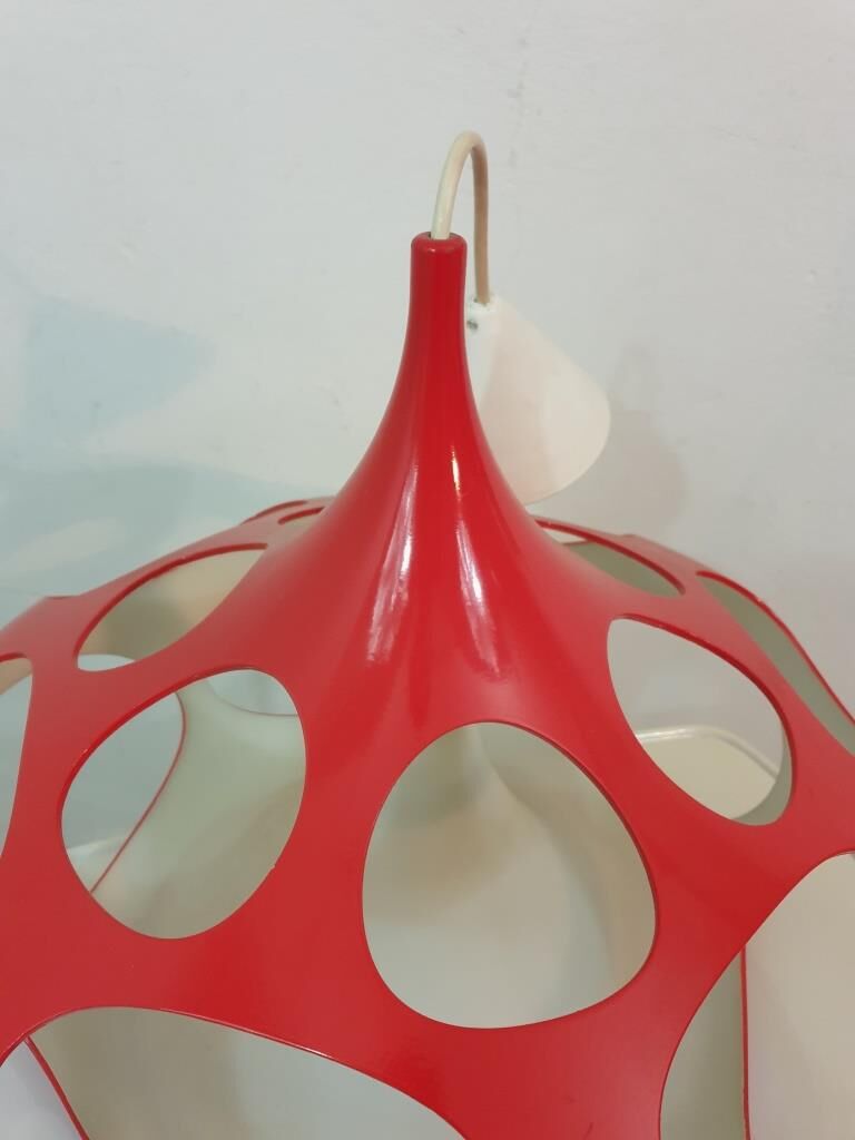Vintage pendant lamp - UFO chandelier 70s