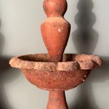 2 piques cierges anciens en fonte
