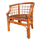 Rattan armchair from the 50s-60s