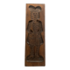 Vintage wooden speculoos mold