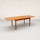 Table à manger extensible en teck danoise par brdr furbo années 1960