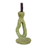Terracotta candle holder