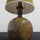 60s/70s sandstone bedside lamp