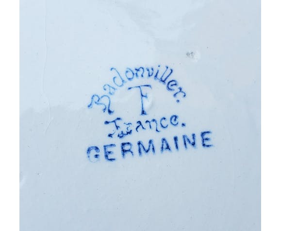 Set of 6 flat plates