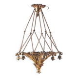 Lustre en bronze Eugène Soleau