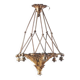Bronze chandelier Eugène Soleau