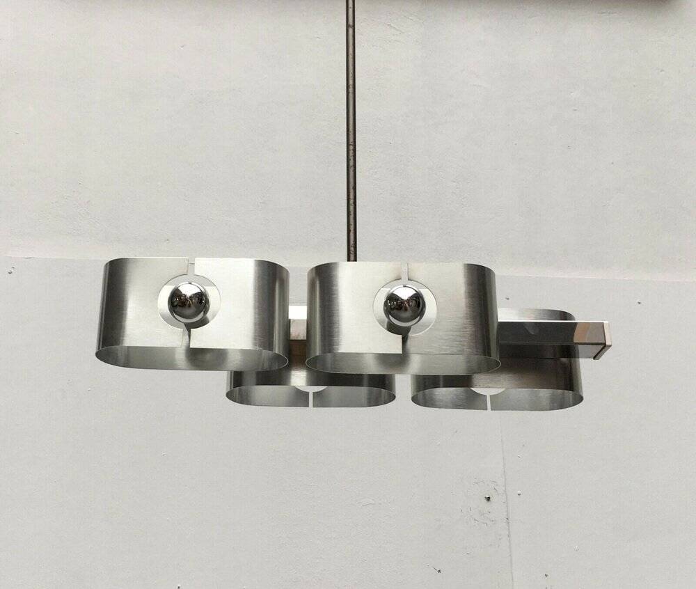 Mid-Century Space Age French Ceiling Lamp, 1960s