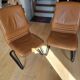 Comforto leather armchairs