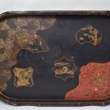 Japan - Antique lacquered wooden top