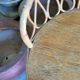 Rattan desk with 1 drawer ref JE