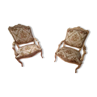 Pair of armchairs